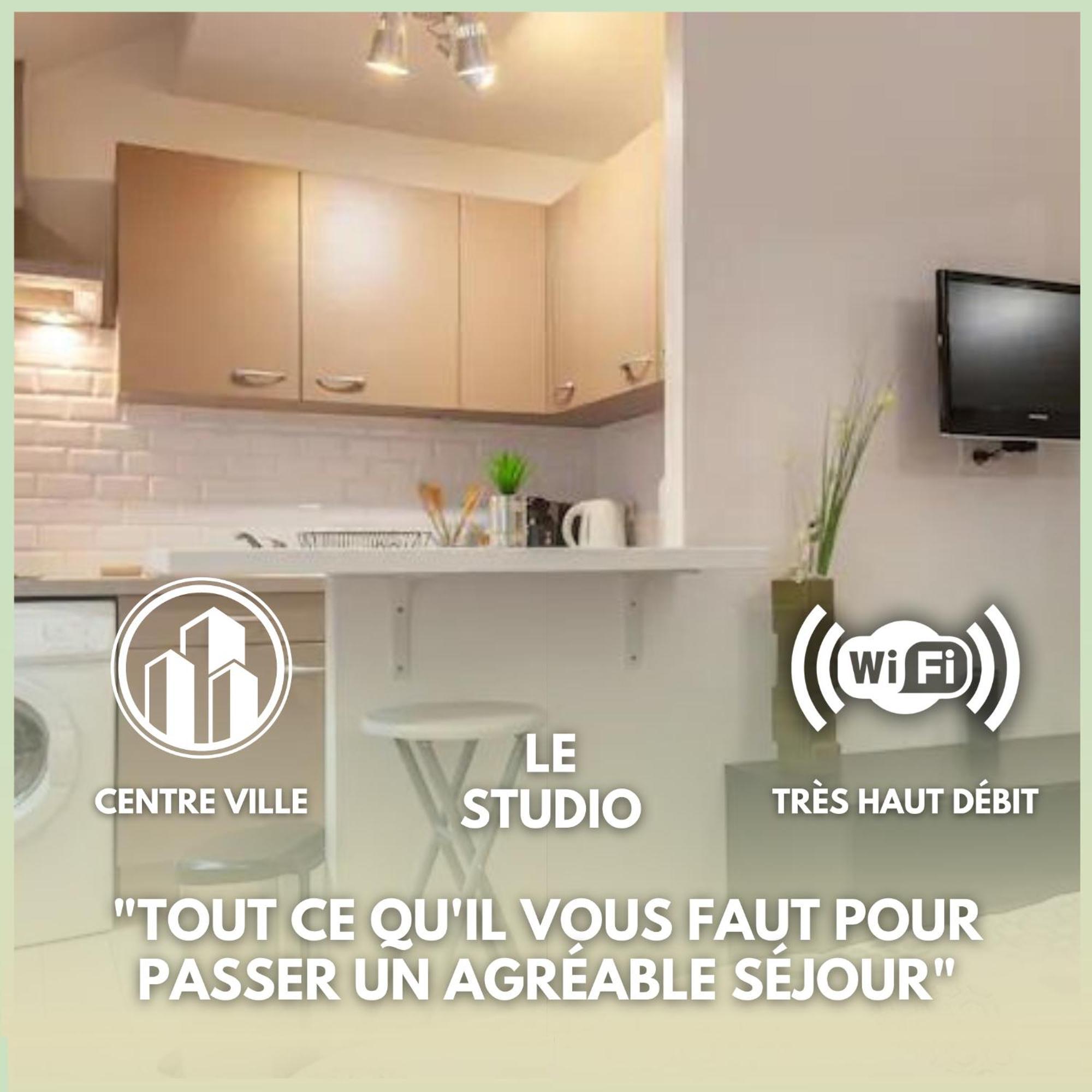 Le Studio - Hyper Centre De Fontainebleau - Proche Insead Luaran gambar